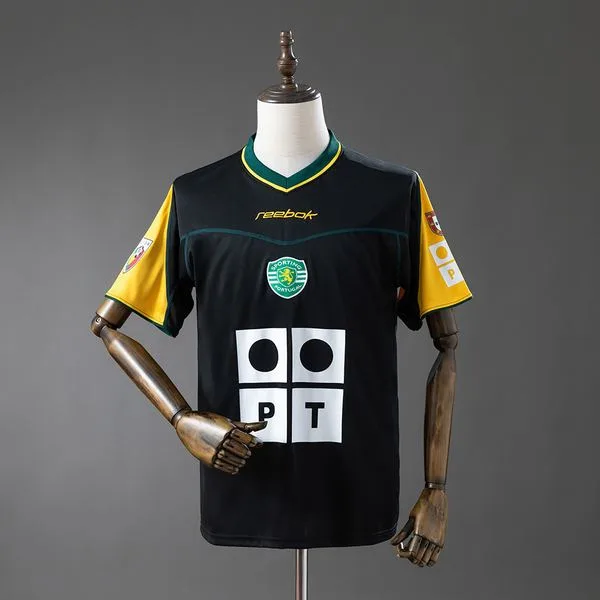 Camiseta de fútbol Sporting CP 2002/03 ESPECIAL MANGA CORTA VERSION FAN